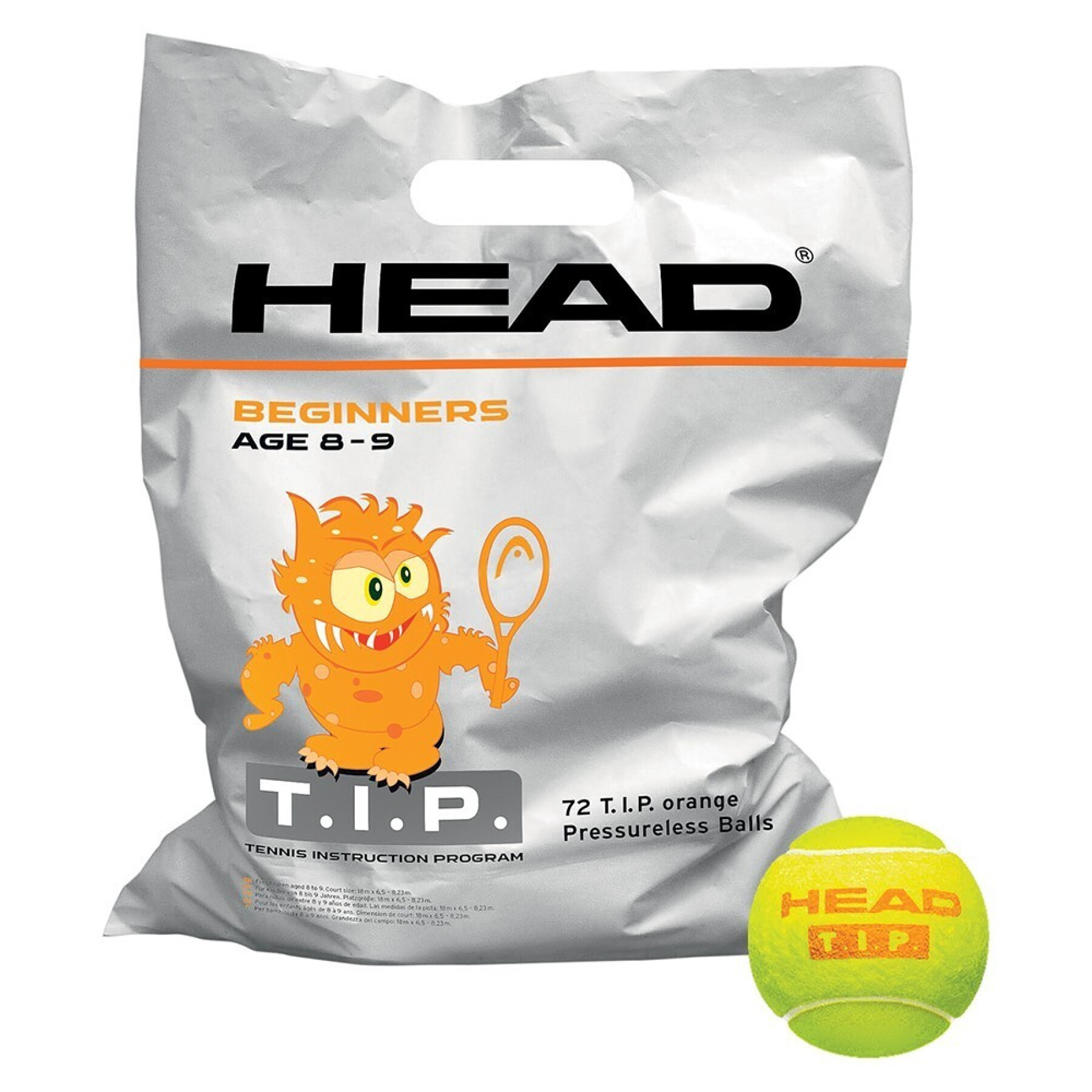 Pallina da tennis Head T.I.P. (x72)