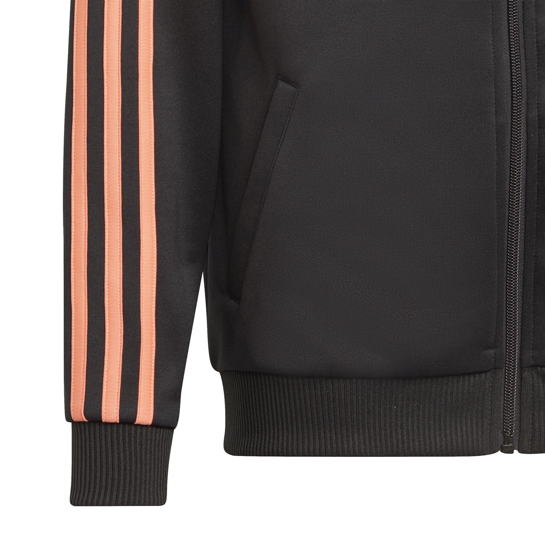 Sweatshirt felpa con cappuccio per bambini adidas Essentials Aeroready 3-Stripes Regular-Fit