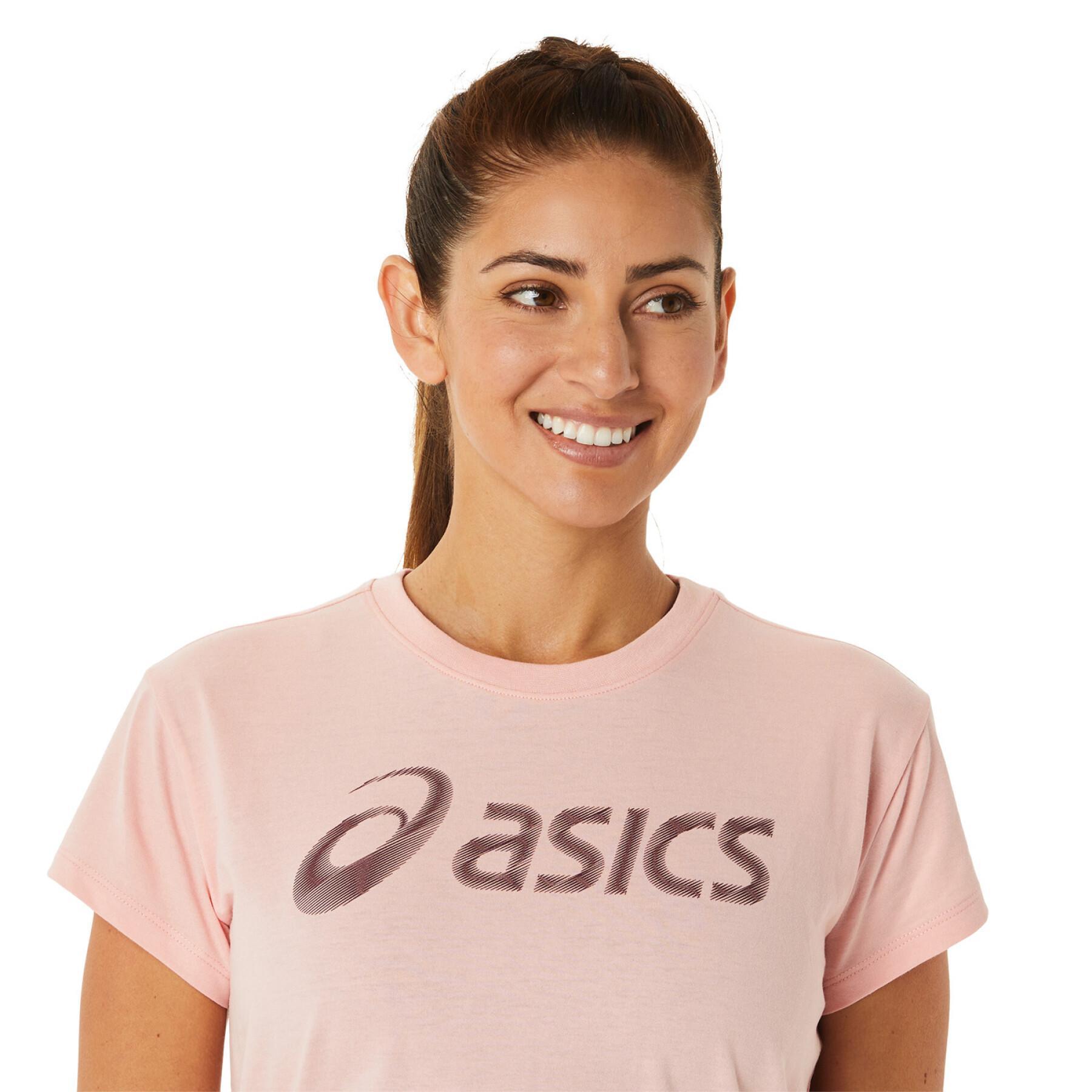 Maglietta da donna Asics Big Logo