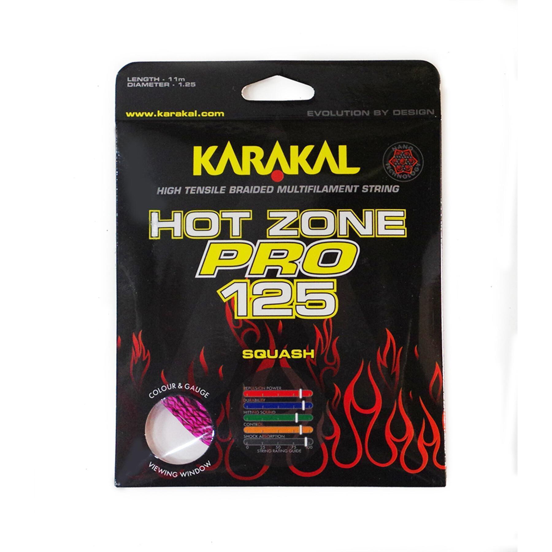 Corde squash Karakal Hot Zone Pro 125