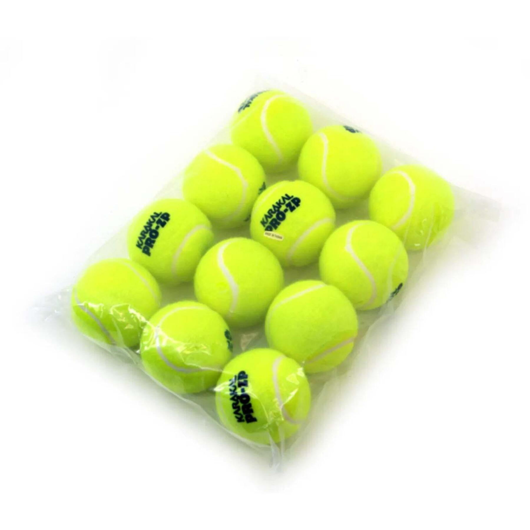 Set di 12 palline da tennis Karakal Pro ZP
