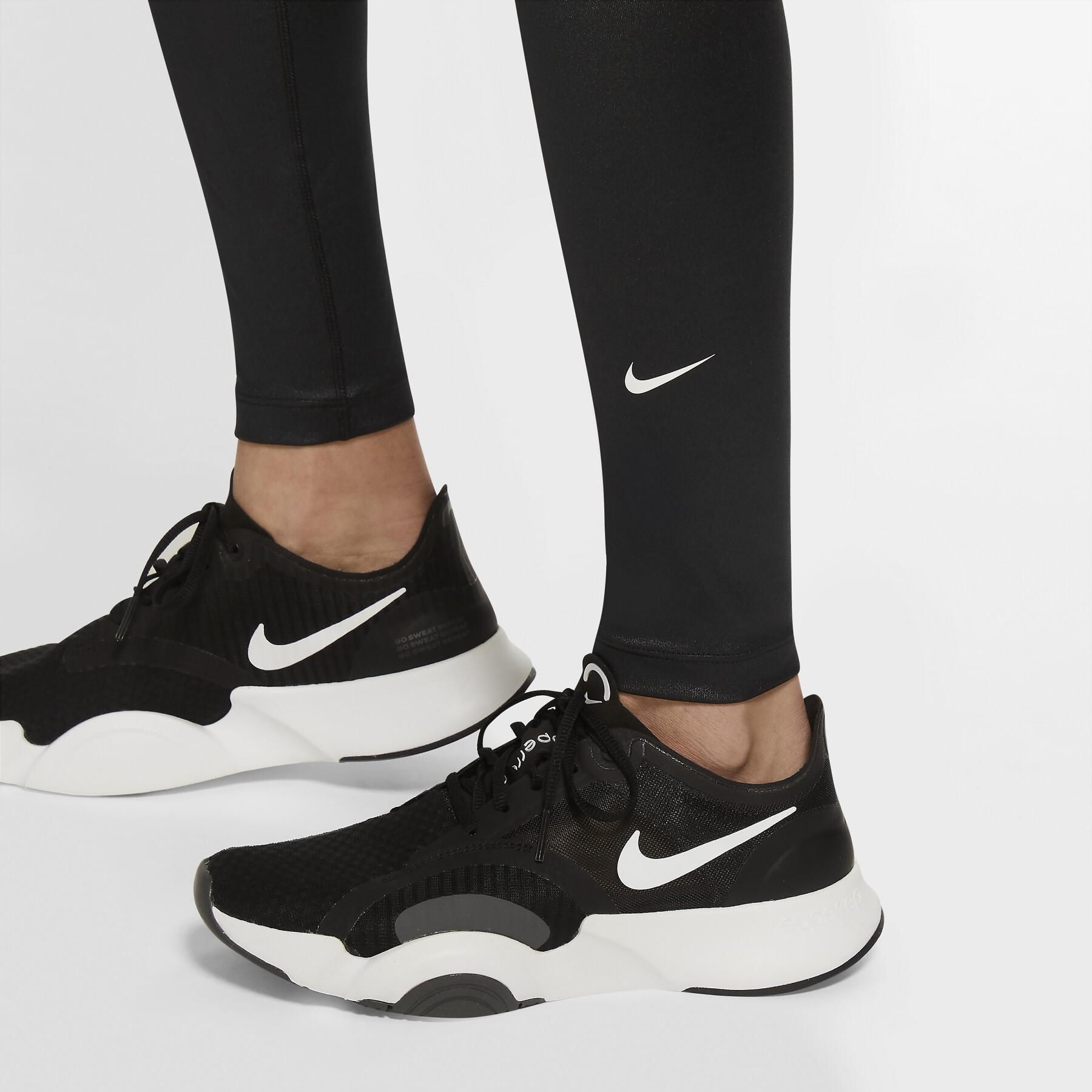 Legging donna lucida Nike One Dri-Fit MV MR