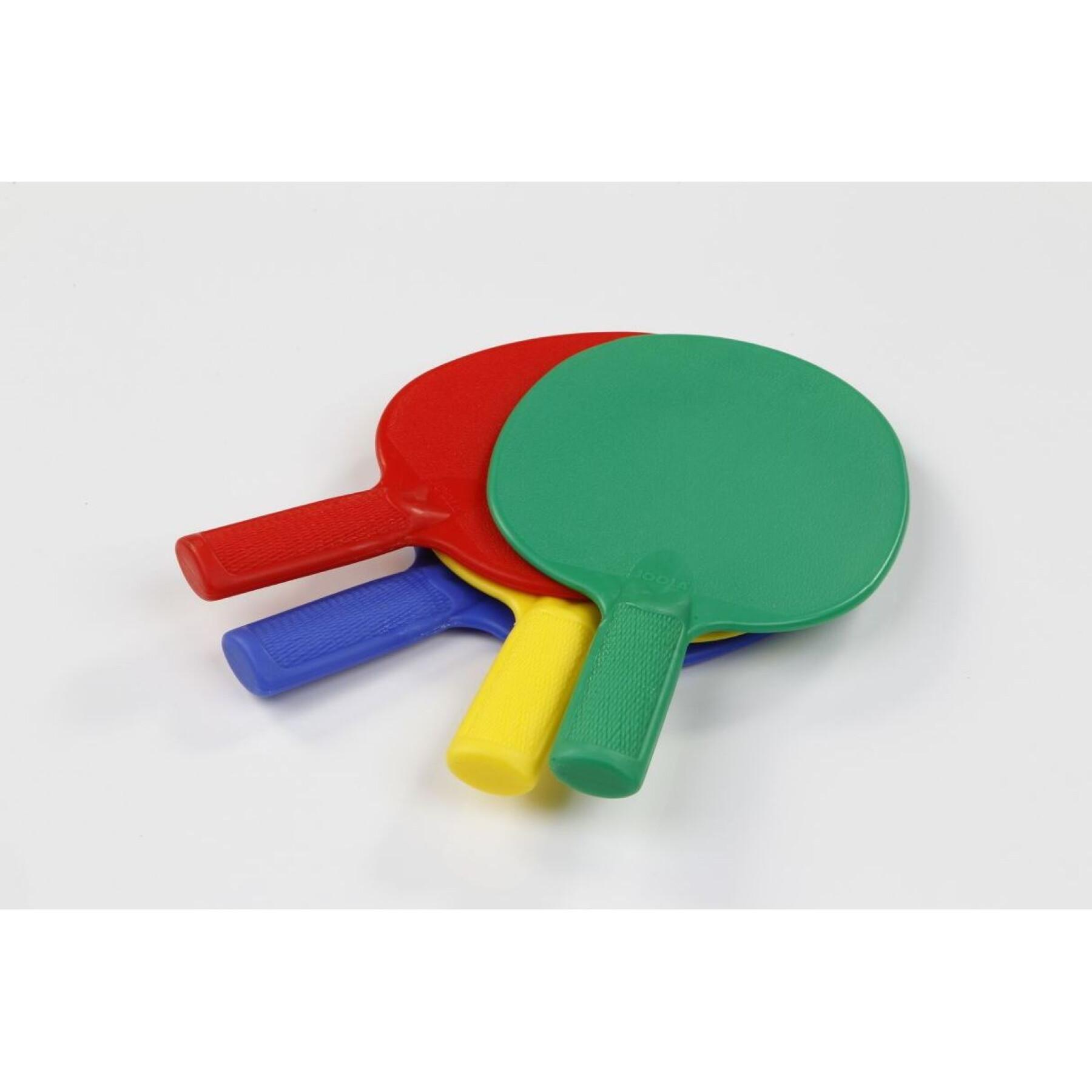 Set di 4 racchette da ping pong per bambini Tanga sports OUTDOOR