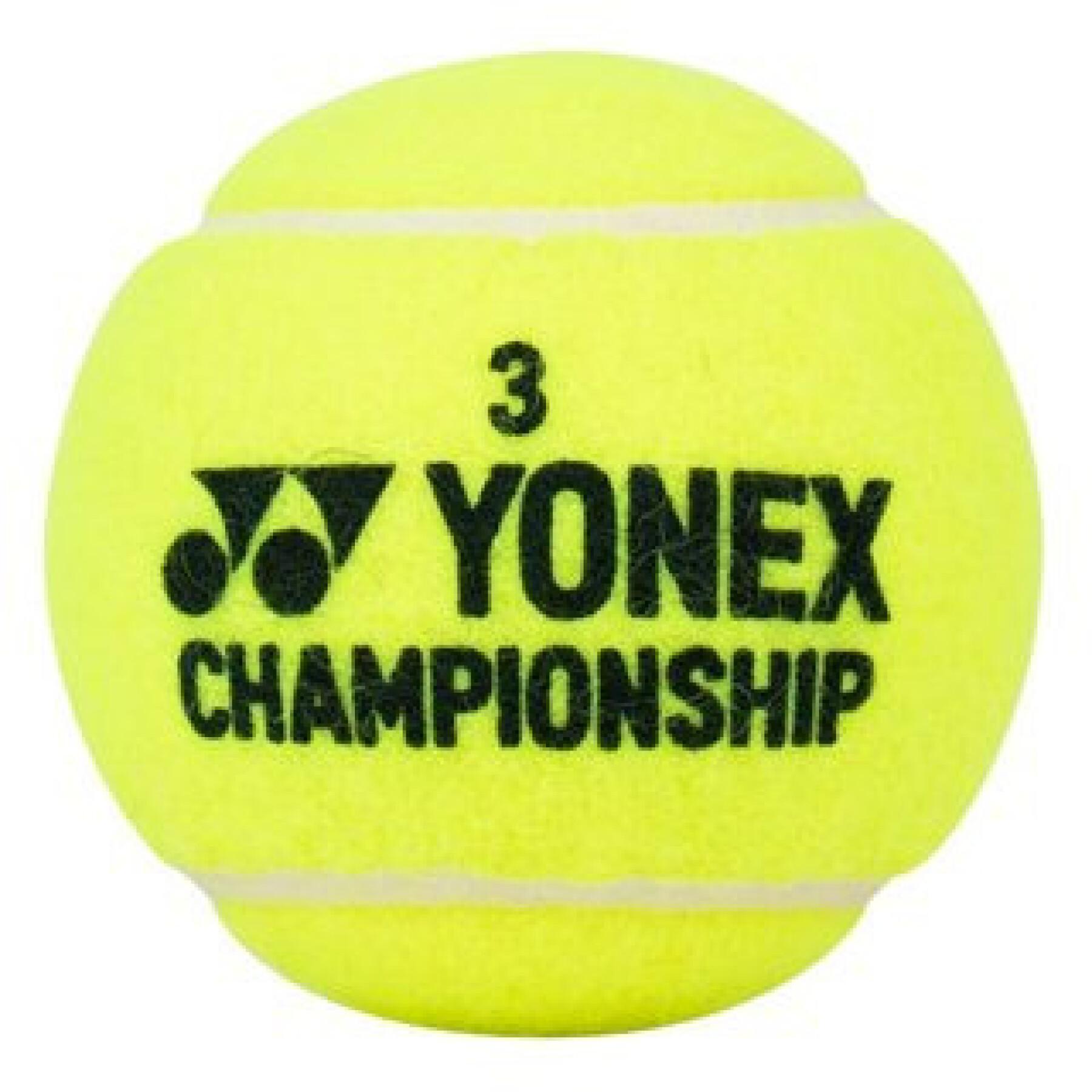 Set di 4 palline da tennis Yonex Championship