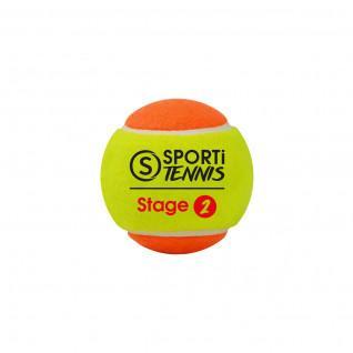 Sacchetto di 3 palle da tennis fase 2 Sporti France