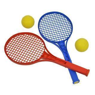 Set di 2 mini racchette da tennis + 2 palle Sporti France