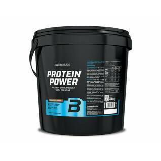 Confezione da 2 secchi di proteine Biotech USA power - Vanille - 4kg