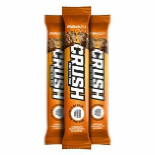Snack bar Biotech USA crush bar - Chocolat-beurre de noise (x12)