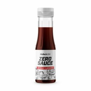 Confezione da 6 tubi di snack Biotech USA zero sauce - Ketchup 350ml
