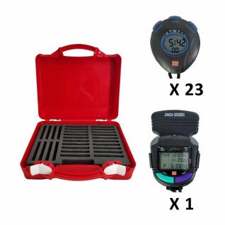 Set di 24 cronometri in scatola per educatori Digi Sport Instruments 23 DT1 et 1 DTM60EL
