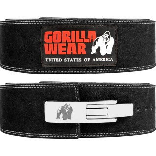 Cintura di sollevamento in pelle da 4 pollici Gorilla Wear