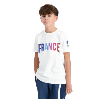 T-shirt  per bambini Le Coq Sportif Paris 2024 N° 1