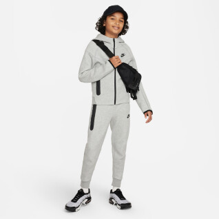 Felpa con zip per bambini Nike Tech Fleece