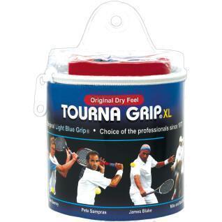 Blister di 30 cuscinetti da tennis Tourna Grip 30XL