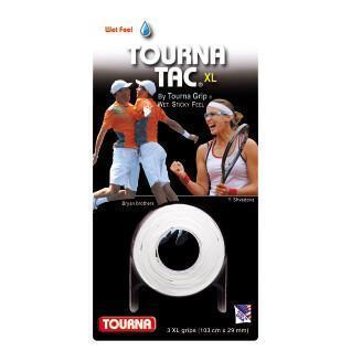 Blister di 3 cuscinetti da tennis Tourna Grip Tac