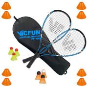 Racchetta da Badminton Victor Vicfun Speed 100 Set