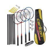 Set di racchette da badminton per 4 giocatori Carlton Tournament