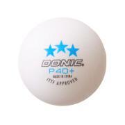 Set di 3 palline da tennis da tavolo Donic P40+*** (40 mm)
