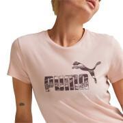 T-shirt animalier da donna Puma ESS+